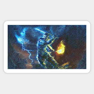 Risen Game Starry Night Sticker